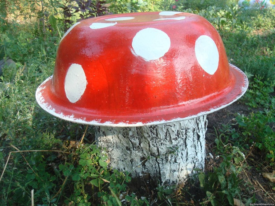 Мухоморы для сада