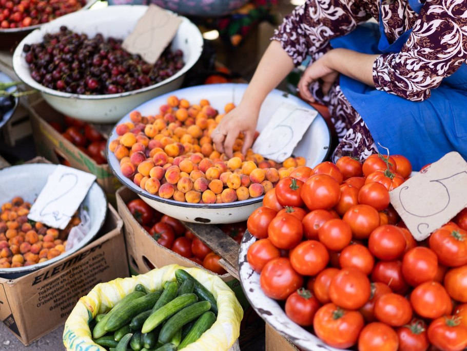 Фрукты в Узбекистане Олча
