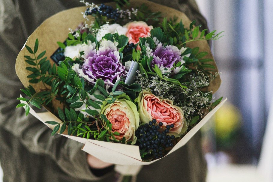 Брассика в букете