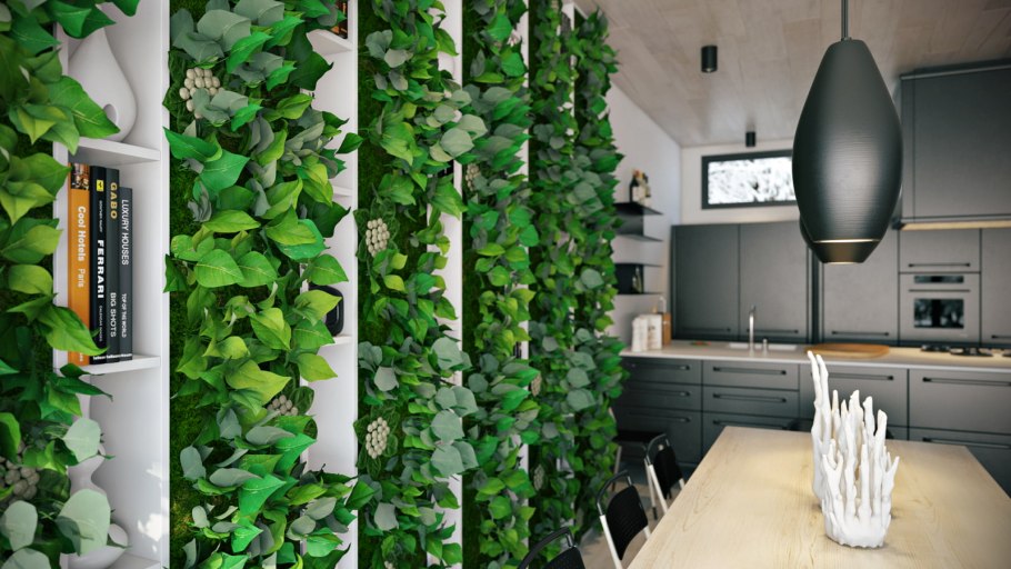 Лиана Грин вертикальное Озеленение