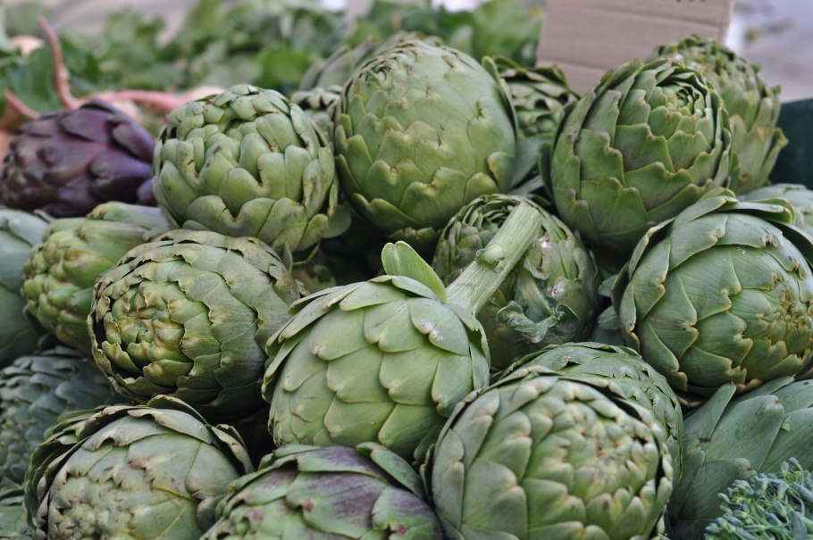 Части артишока