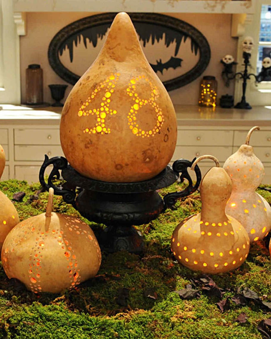 Декоративная тыква кубышка