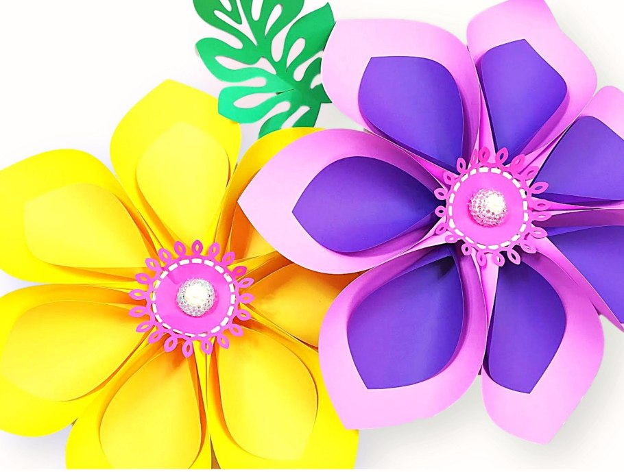 Цветы из фоамирана