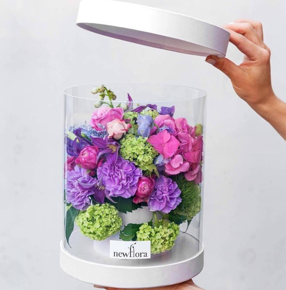 Кашпо из пластиковых труб