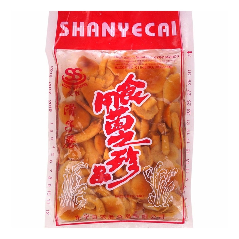 Корейские грибы в упаковке