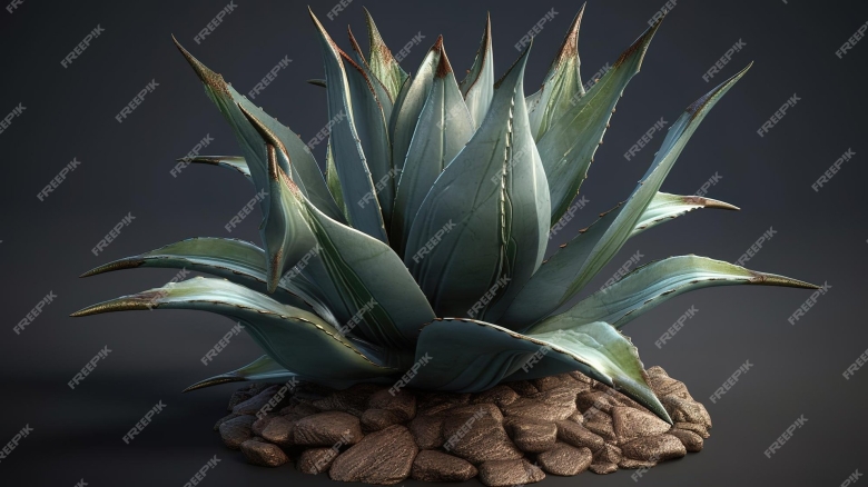 Голубая Агава в разрезе