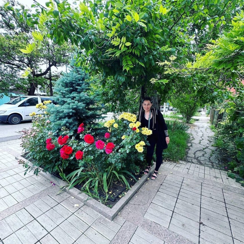 Роскошный цветник