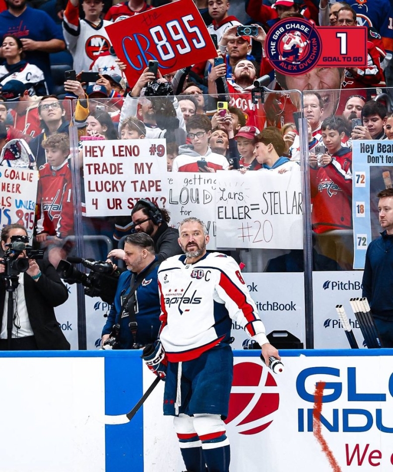 Овечкин побил рекорд гретцки