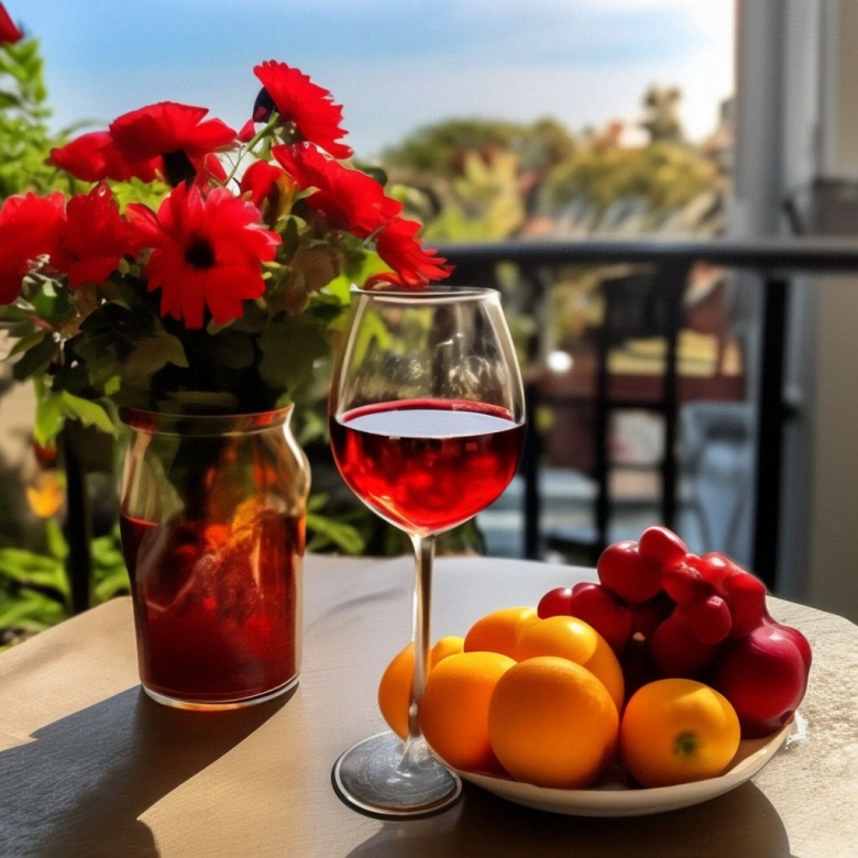 Бокал с вином