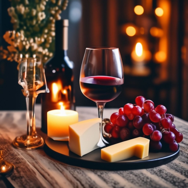 Вино сыр