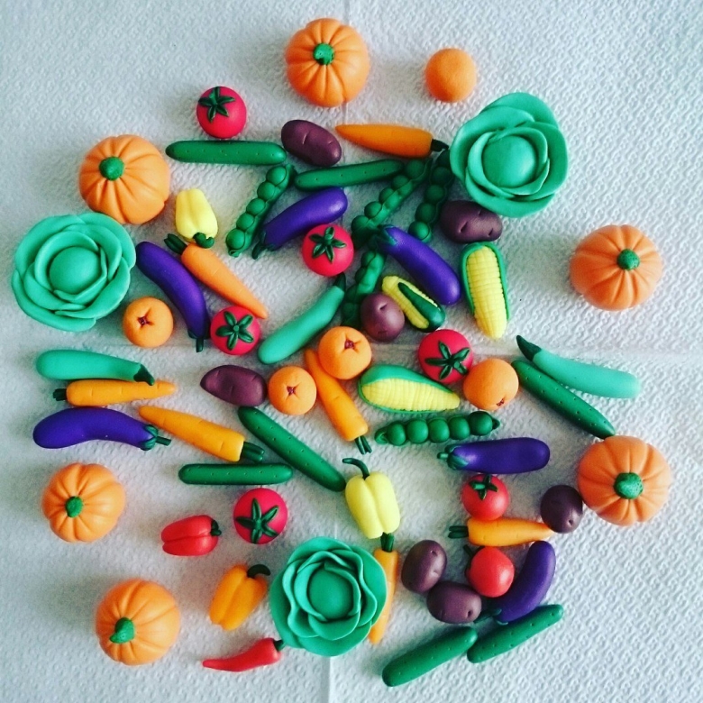 Лепка овощи и фрукты в подготовительной группе