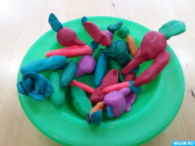 Лепка в средней группе