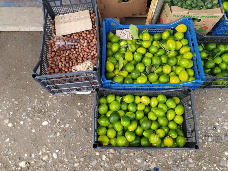 Абхазский рынок в Адлере