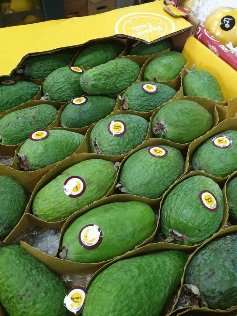 Экзотический фрукт фейхоа