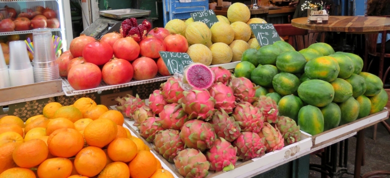 Тропические фрукты Израиля