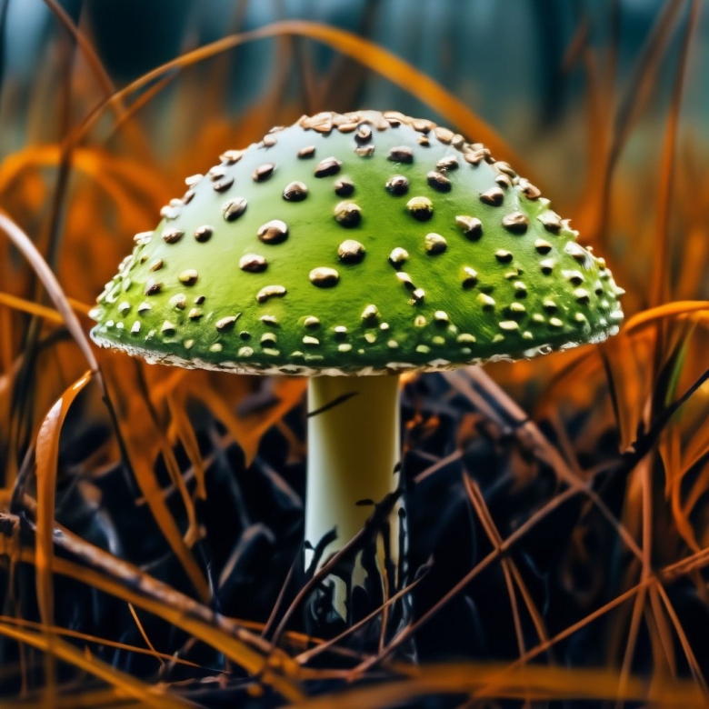 Зеленый мухомор