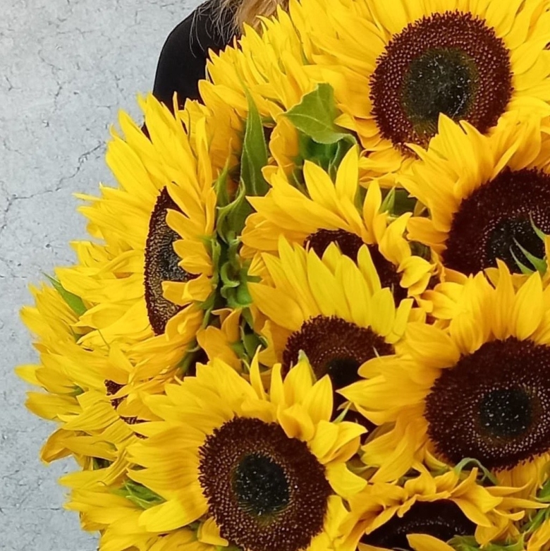 Букет из подсолнуха