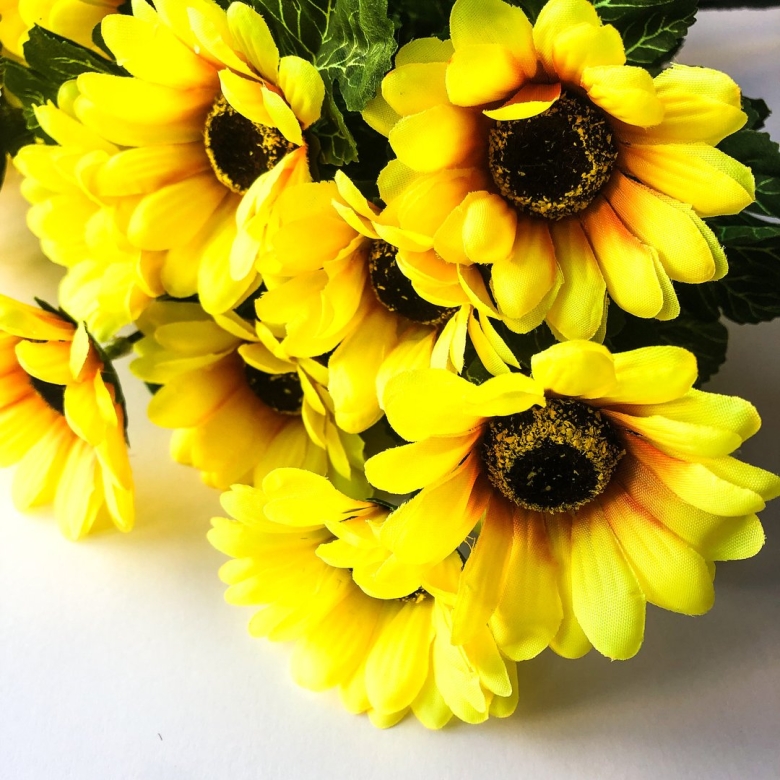Искусственные Подсолнухи для декора