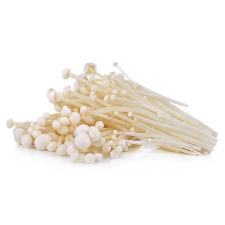 Белые длинные грибы