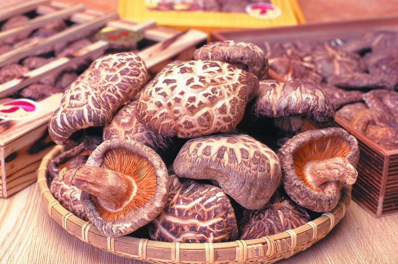 Shiitake mushrooms