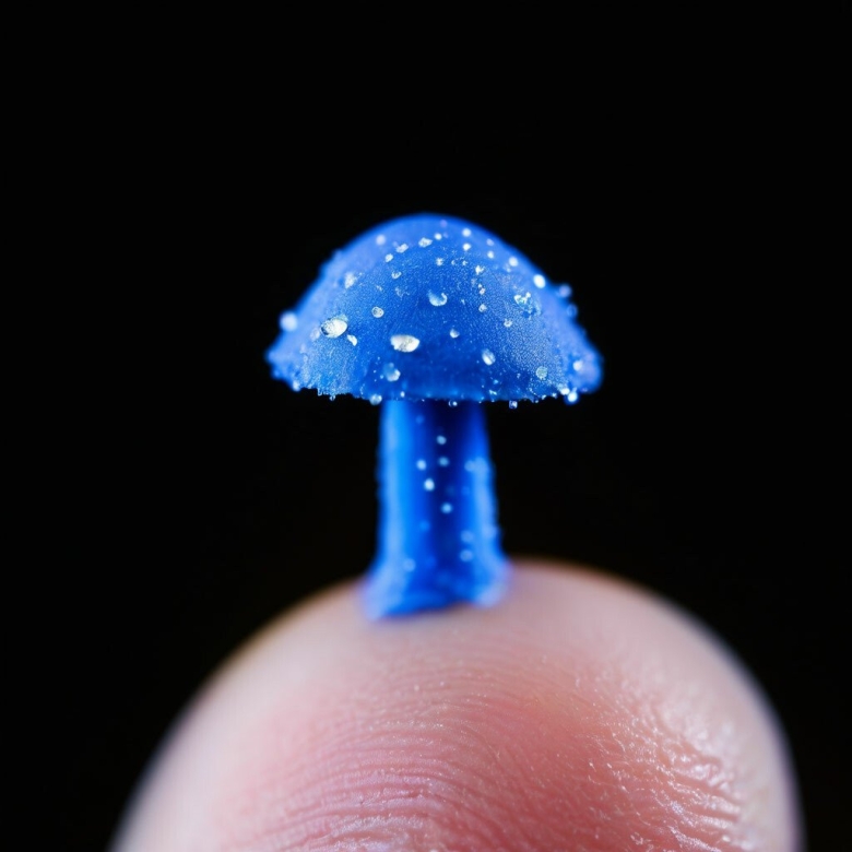 Синие грибы