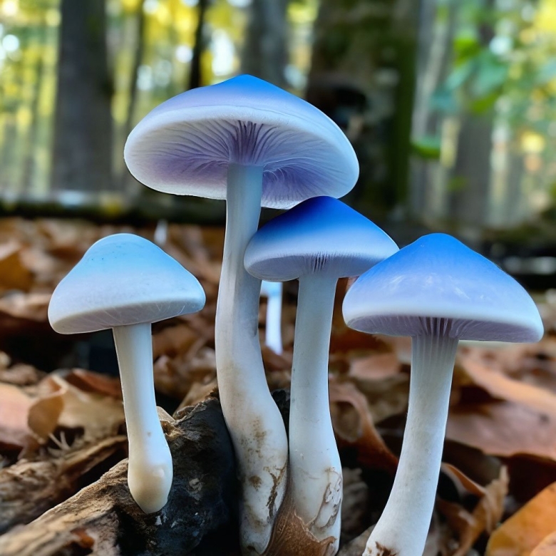 Синие грибы съедобные