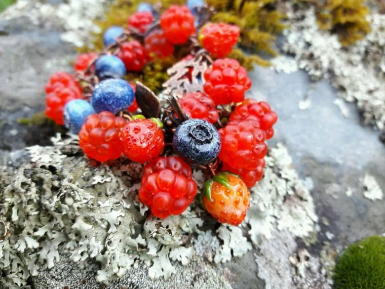 Морошка голубика брусника