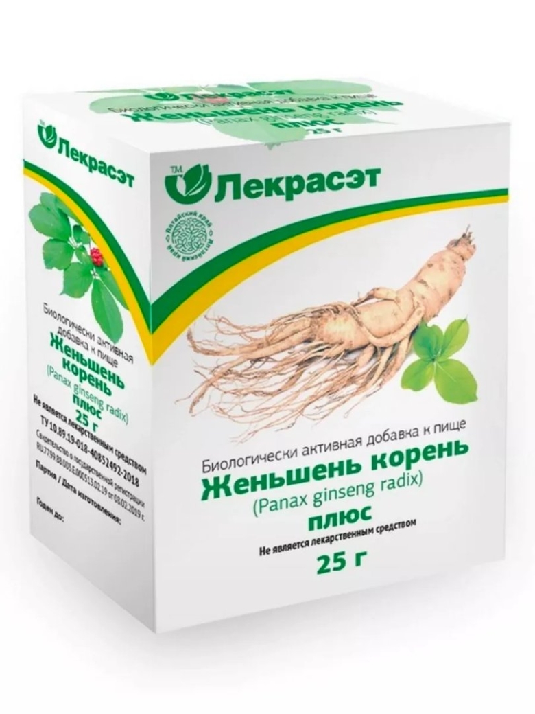 Корень женьшеня