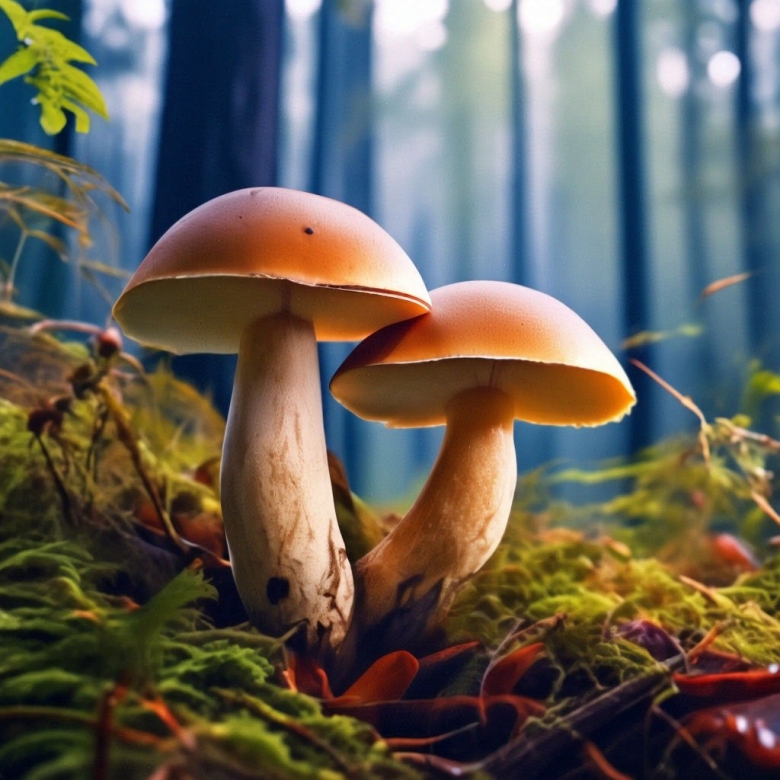 Красивые грибы