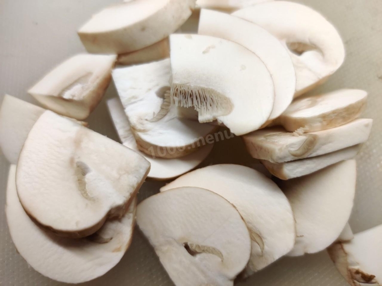 Грибы полукольцами