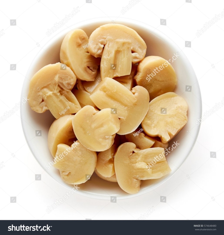 Шампиньоны резанные маринованные