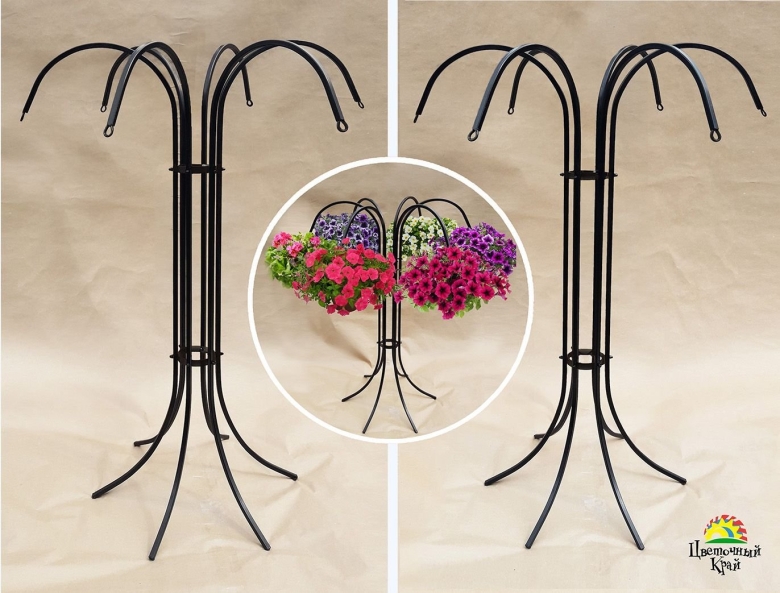 Металлическое дерево для петуний