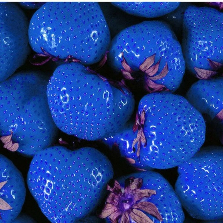 Синие фрукты и овощи