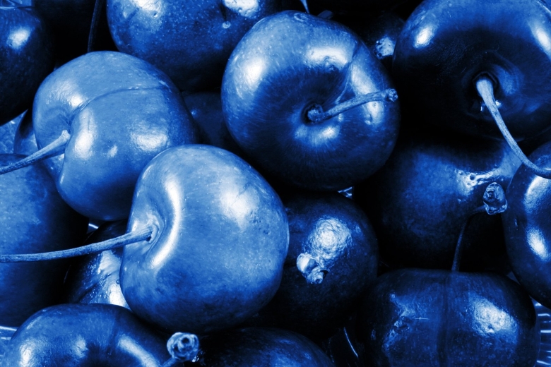 Синие фрукты и овощи