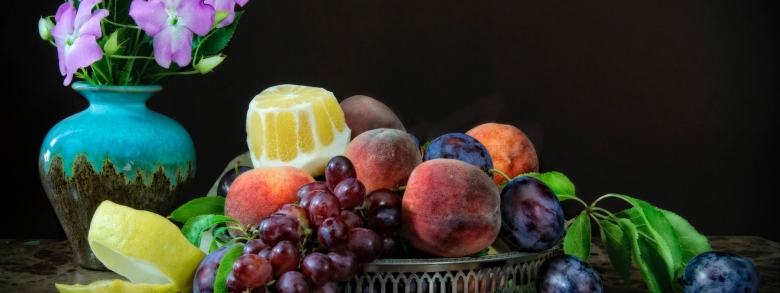 Роскошные ваза для фрукты