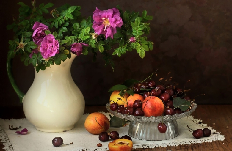 Художник Антонио Морано шиповник