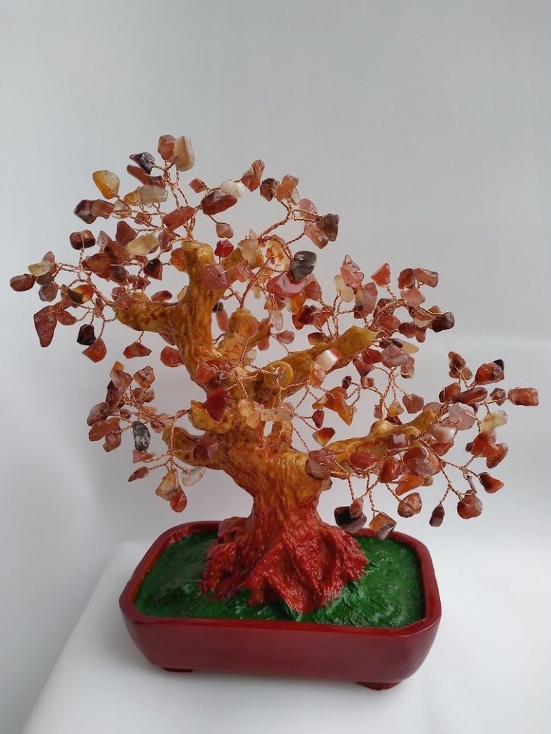 Дерево счастья сердолик