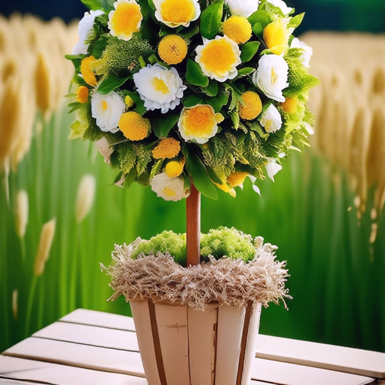 Топиарий дерево