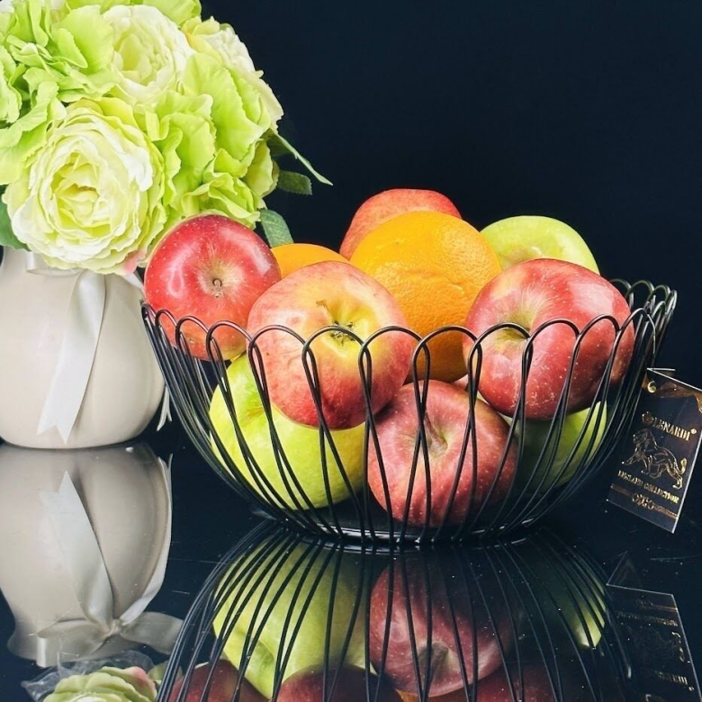 Фруктовница металлическая