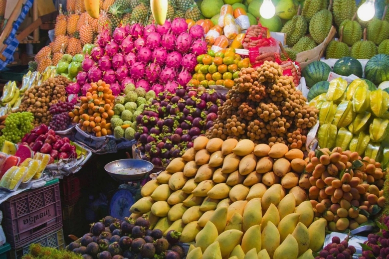 Тайланд рынок фрукты