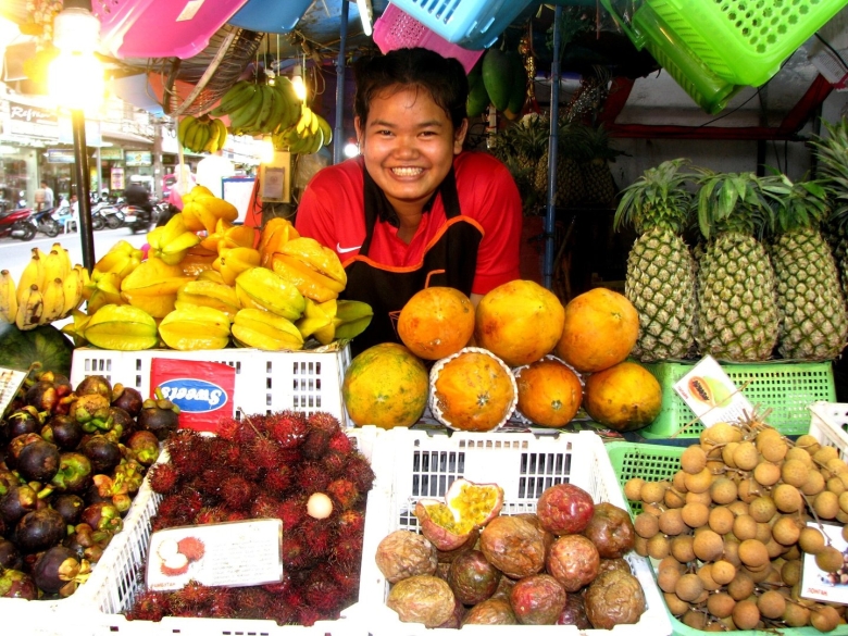 Рынок еды Карон Пхукет