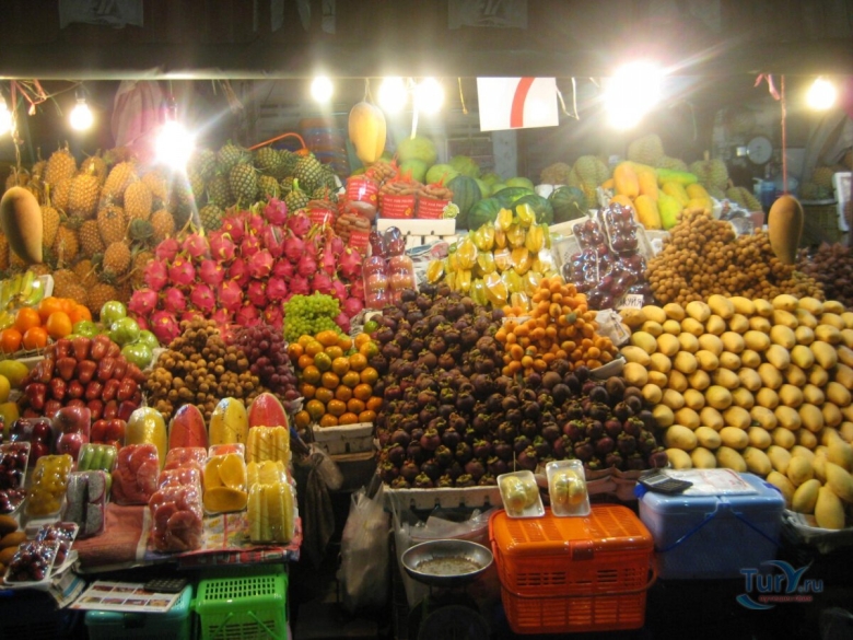 Паттая рынок фруктовый Паттайя