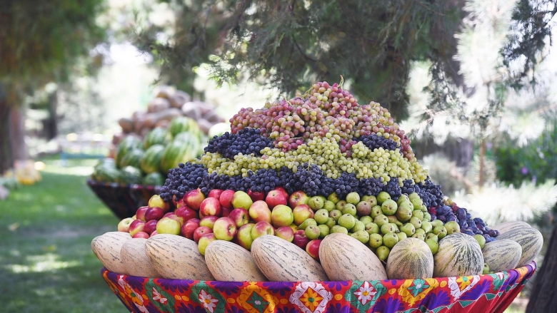 Фрукты и овощи Узбекистана