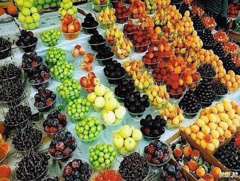 Фрукты Таджикистана