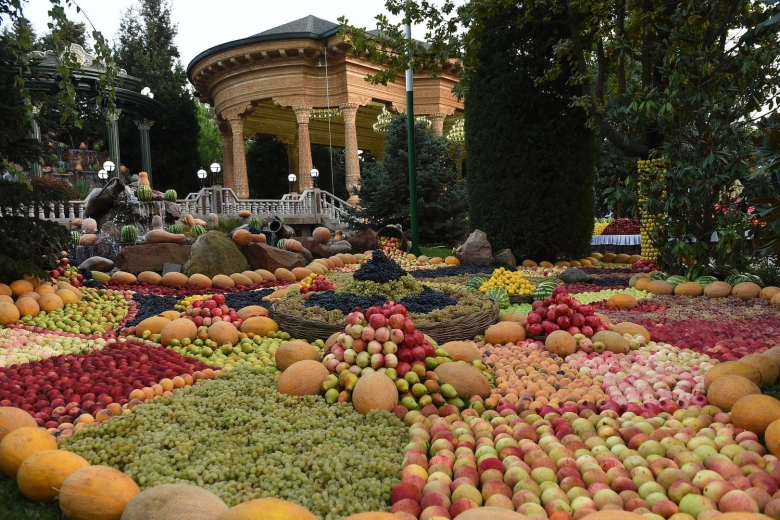 Фруктовые сады Таджикистана