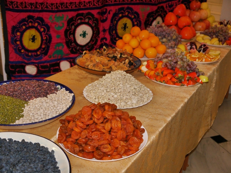 Сушеные фрукты Таджикистана