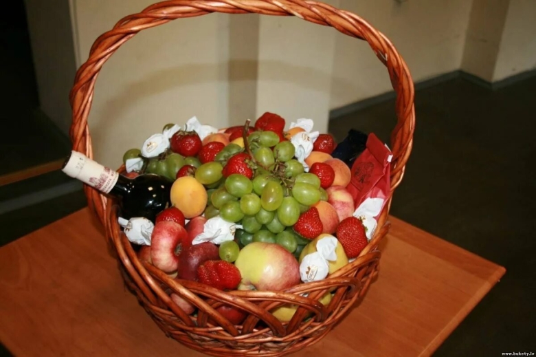 Корзинка с фруктами