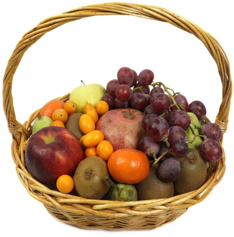 Корзинки с фруктами