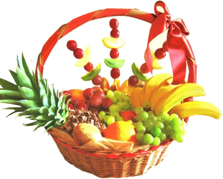 Корзина из фруктов