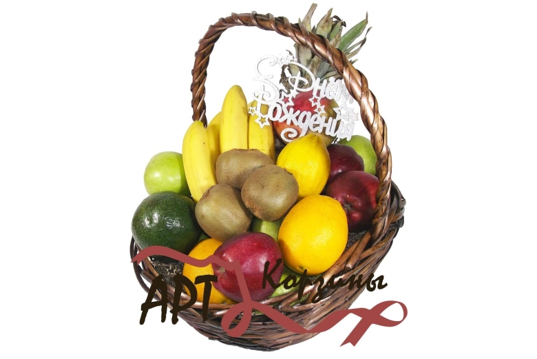 Корзинка фруктов фигурки